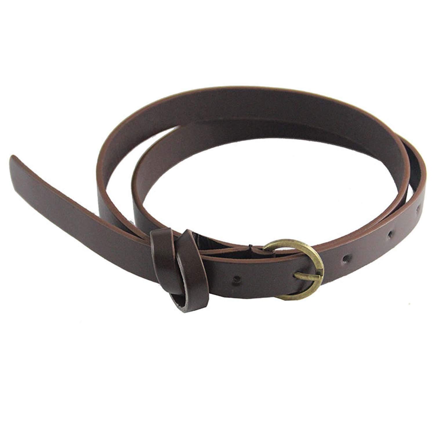 romp fashion Women'S Black P.U Leather Braided Buckle Belt For Casual And Partyware-picture-11