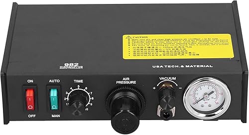 Miniatura 7 de SPZDJ982A Máquina dispensadora de pegamento semiautomática DC24V Pasta de soldadura Dropper Pantalla digital Pasta de soldadura Controlador de