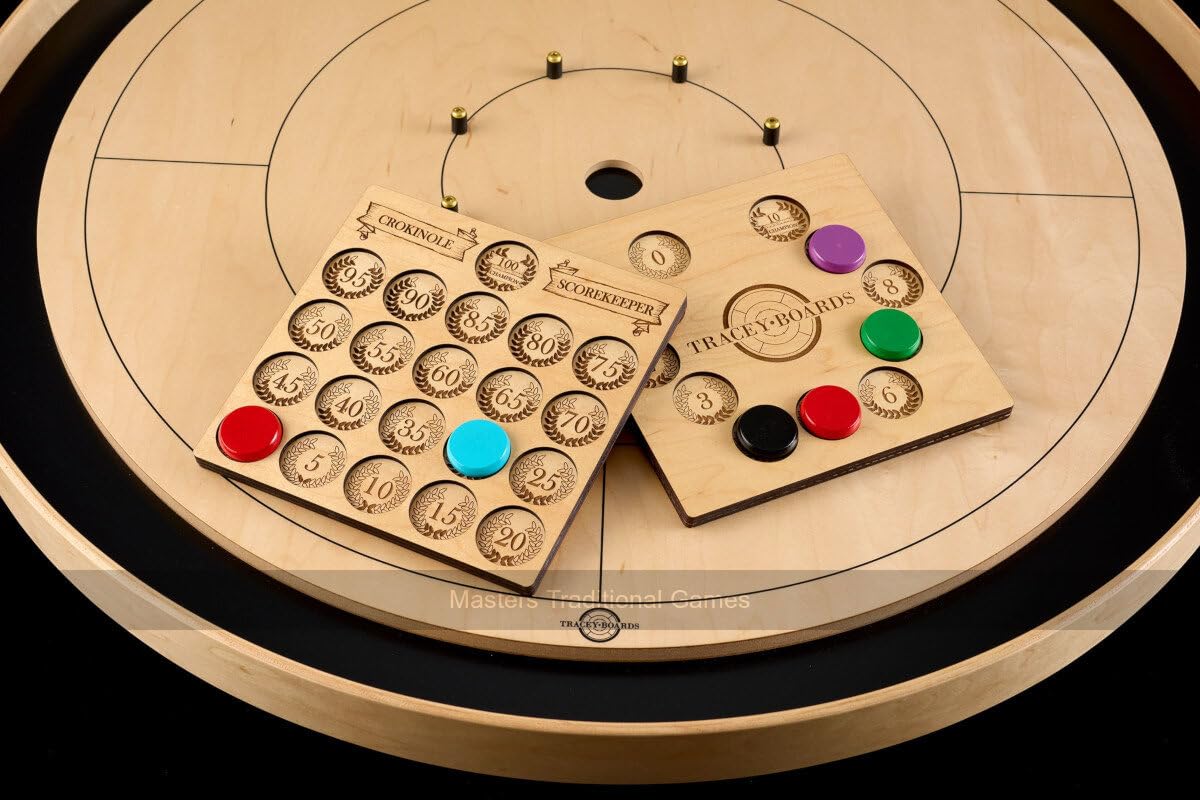 Tracey Crokinole ScoreKeeper - Discs Not Included