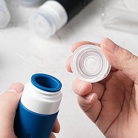 Zafit 18 Pack travel Bottles for Toiletries, TSA Approved Silicone Travel Containers Leak Proof Refillable Travel Accessories for Shampoo Conditioner Lotion Body Wash(Multicolored J)