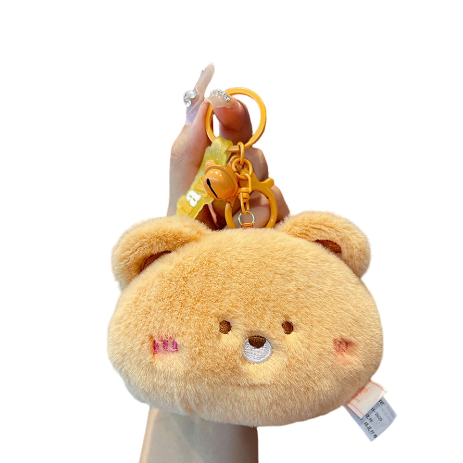 Tou Beguincute Coin Purse Wristlet Keychain Plush Animals Wallet