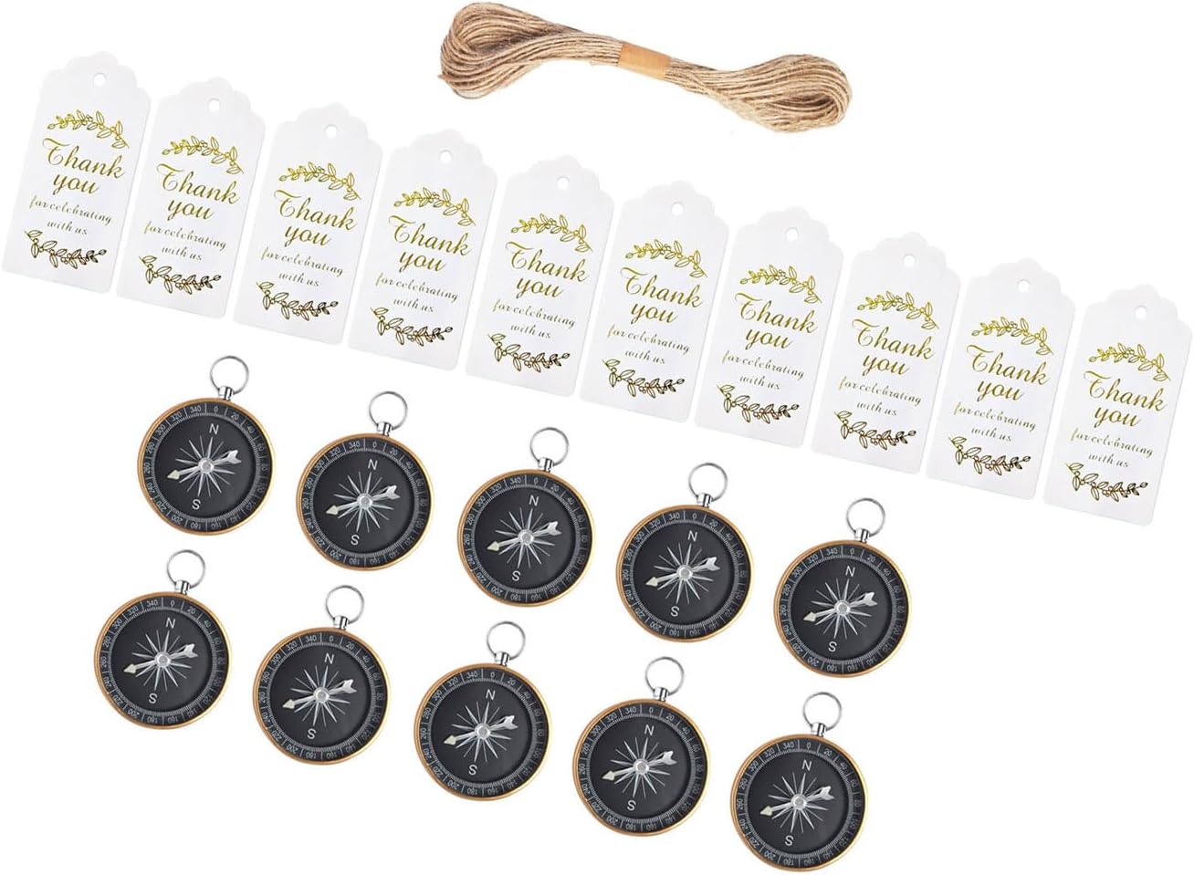 1set Creative Wedding Candy Box Partner Gift Candy Box Compasses Pendants For Unique Celebrations Unique Souvenir