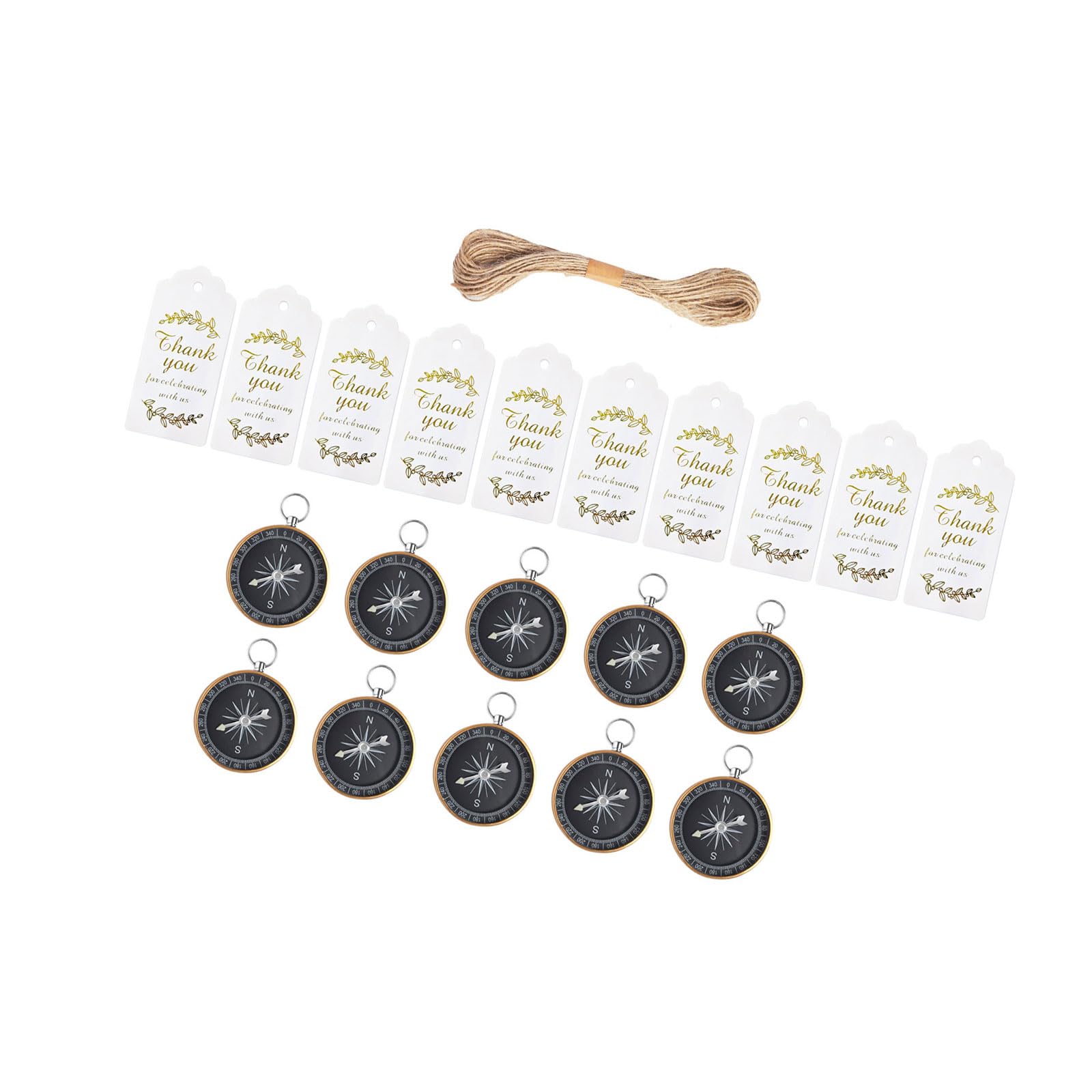 1set Creative Wedding Candy Box Partner Gift Candy Box Compasses Pendants For Unique Celebrations Unique Souvenir