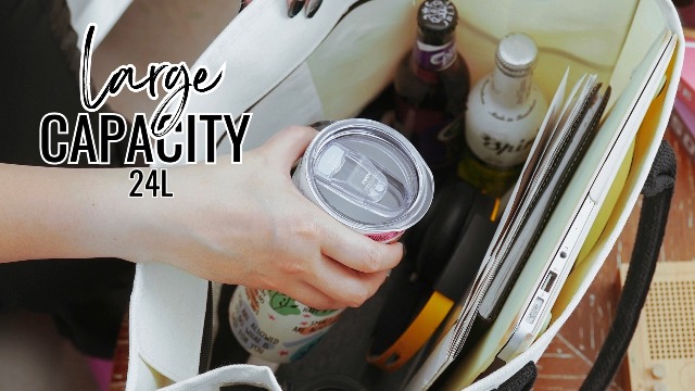Bolso tote de lona para mujer para béisbol miniatura 7
