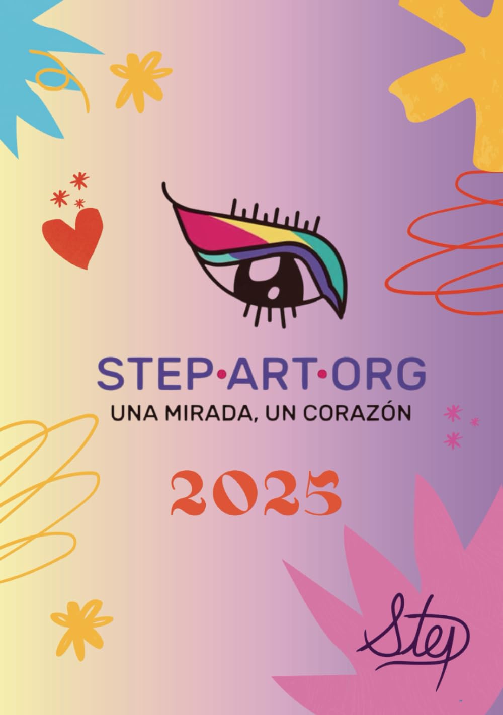 Agenda d'art 2025 Step-Art-Org pour planifier l'année avec passion et sensibilité