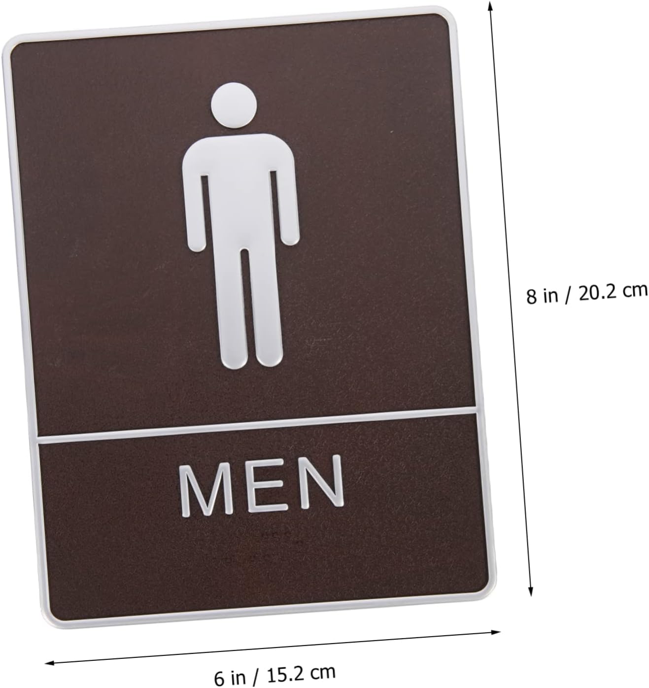 Creative Self-adhesive Gender Toilet Sign Restroom Identification Bathroom Wall Decor for Home Hotels Public Toilets