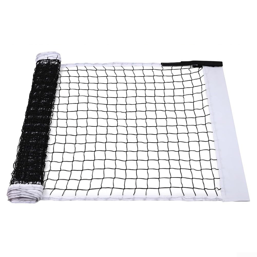 Pickleball-Netz, 6,7 x 0,9 m, hergestellt aus Nylon und Polyester für Widerstandsfähigkeit in Außen- und Innenumgebungen