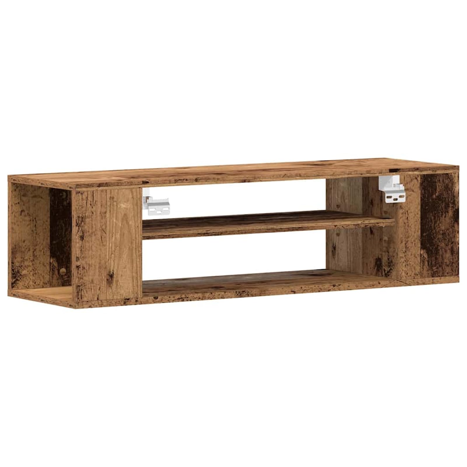 Gecheer TV-Schränk Braun 100 x 30 x 26,5 cm Holzwerkstoff, Fernsehschrank Fernsehtisch TV-Lowboard für Wohnzimmer Home-Cinema Gamerzimmer862598