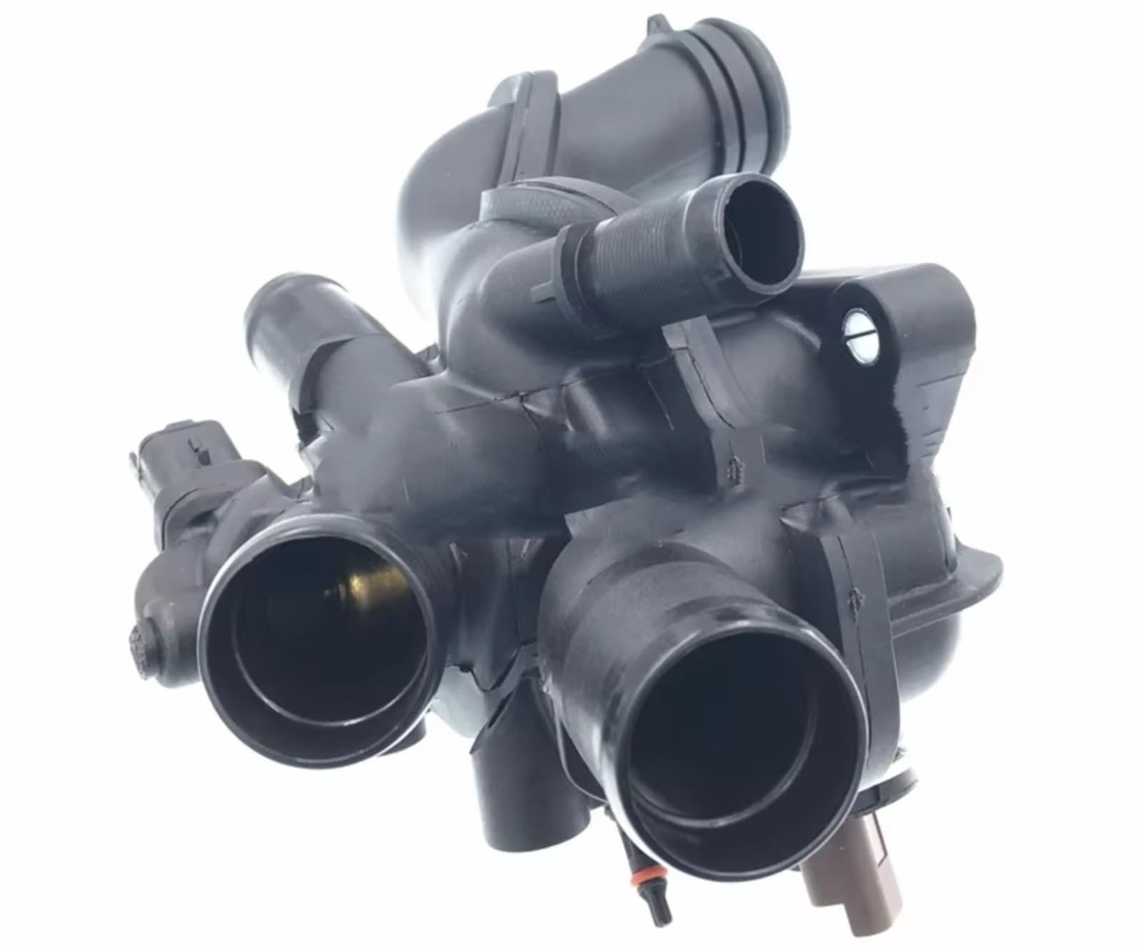 Car Thermostat Assembly Compatible With C&itroen For Ds3 2010 2011 2012 2013 2014 2015 1 Pcs Coolant Thermostat Housing Replacement Accessories 11537534521