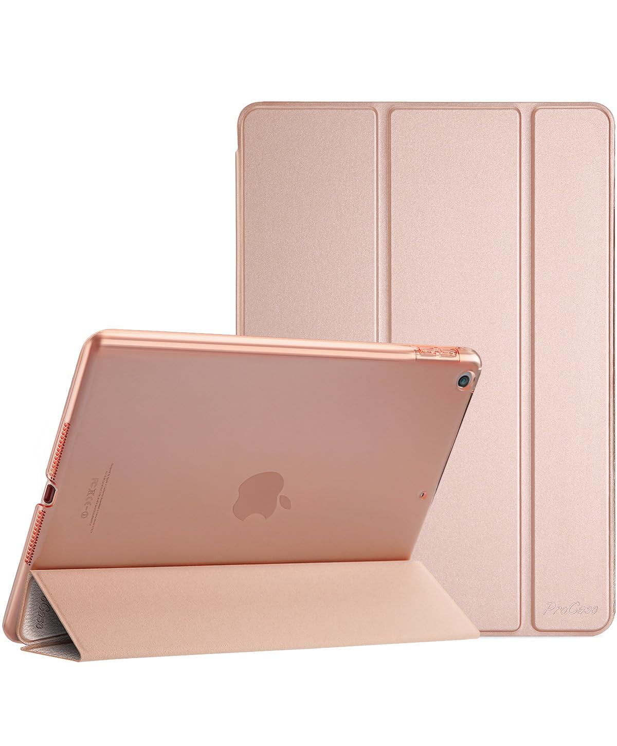 ProCase Schutzhülle für iPad 9.7, iPad 6, iPad 5, Modell A1822 A1823 A1893 A1954, Schutzhülle für iPad 2018, iPad 2017 – Roségold