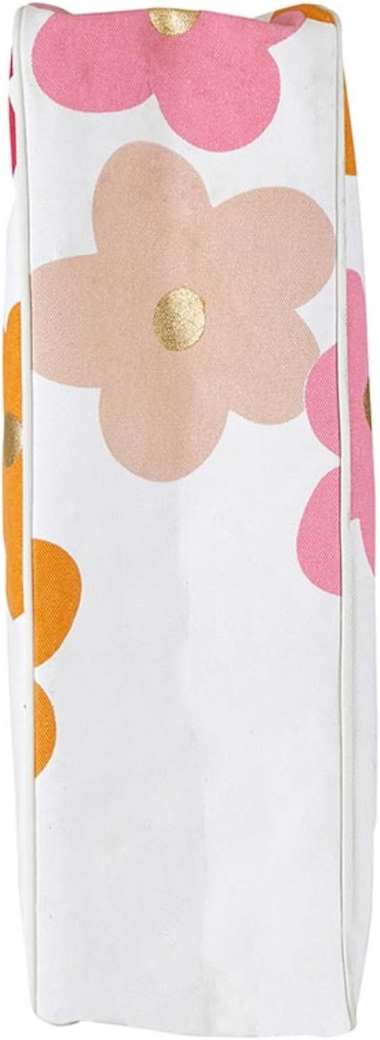 Santa Barbara Design Studio Tote Bag For Women Hold Everything 100% Cotton Canvas Shoulder Bag with Waterproof Lining, Large, Flowers - Image 5