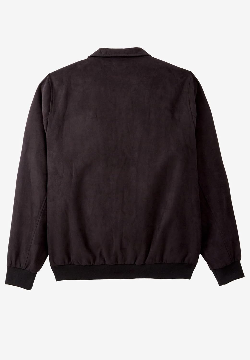 KingSize Men's Big & Tall Microsuede Bomber Jacket