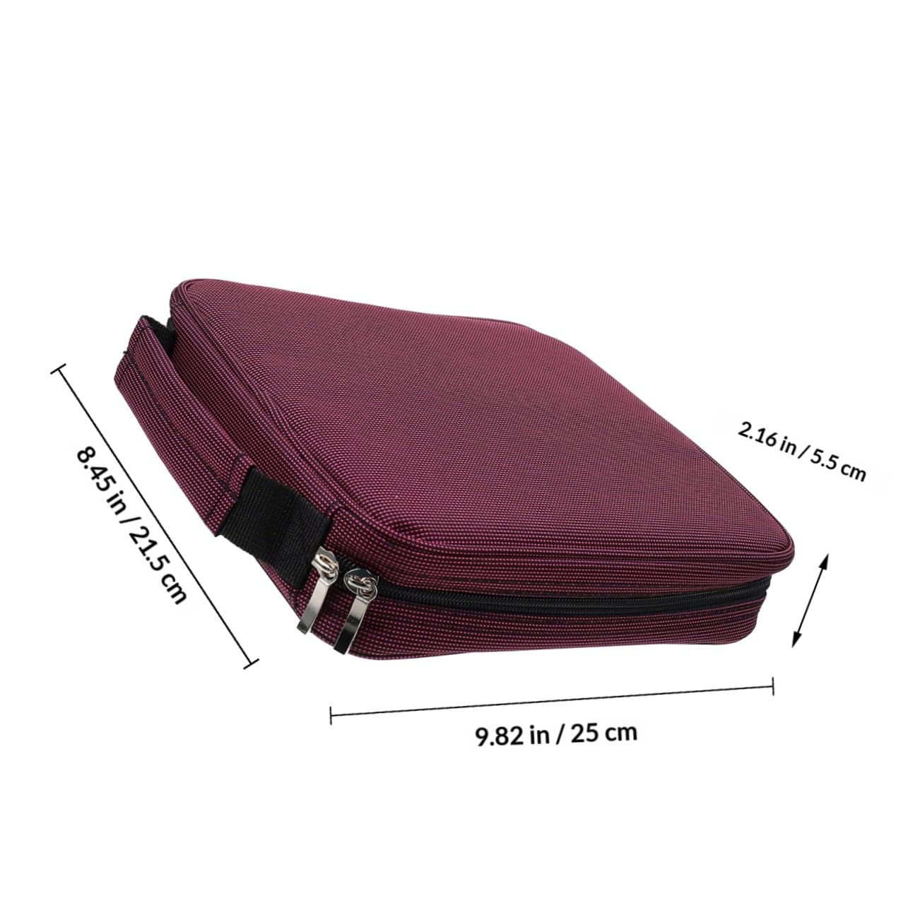 Uonlytech Astuccio Portamatite Grande Capacità Cerniera per Studenti | Astuccio Semplice, Pochette in Frosted Cloth, Decorazioni Scuola, per Organizzare Matite da Disegno