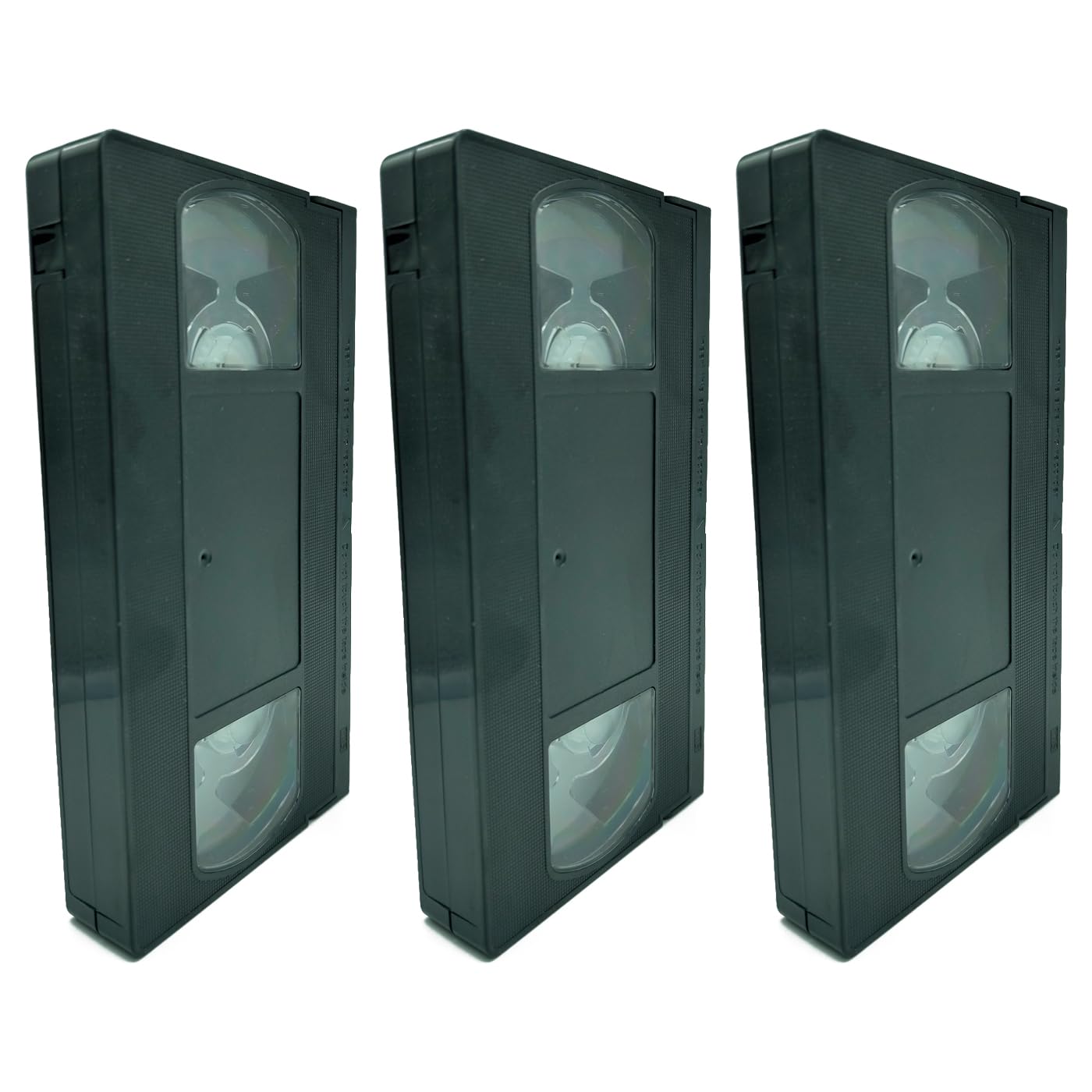 Acan Tradineur - Pack de 3 Cintas VHS - Grabación Profesional, Calidad de reproducción Maestra, Estéreo Compatible - Grabación de hasta 6 Horas.