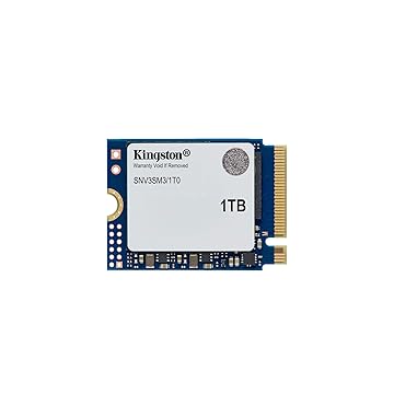 Kingston NV3 1TB M.2 2230 NVMe SSD | Até 6000MB/s | SNV3SM3/1T0