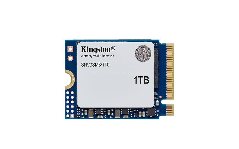 Kingston NV3 NVMe PCIe 4.0 SSD Wewnętrzny 1TB M.2 2230