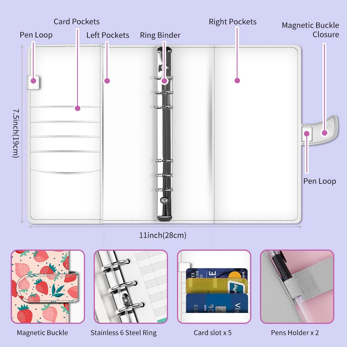 Cute & Practical: Review of the Budget Binder with Cash Zipper Envelopes
