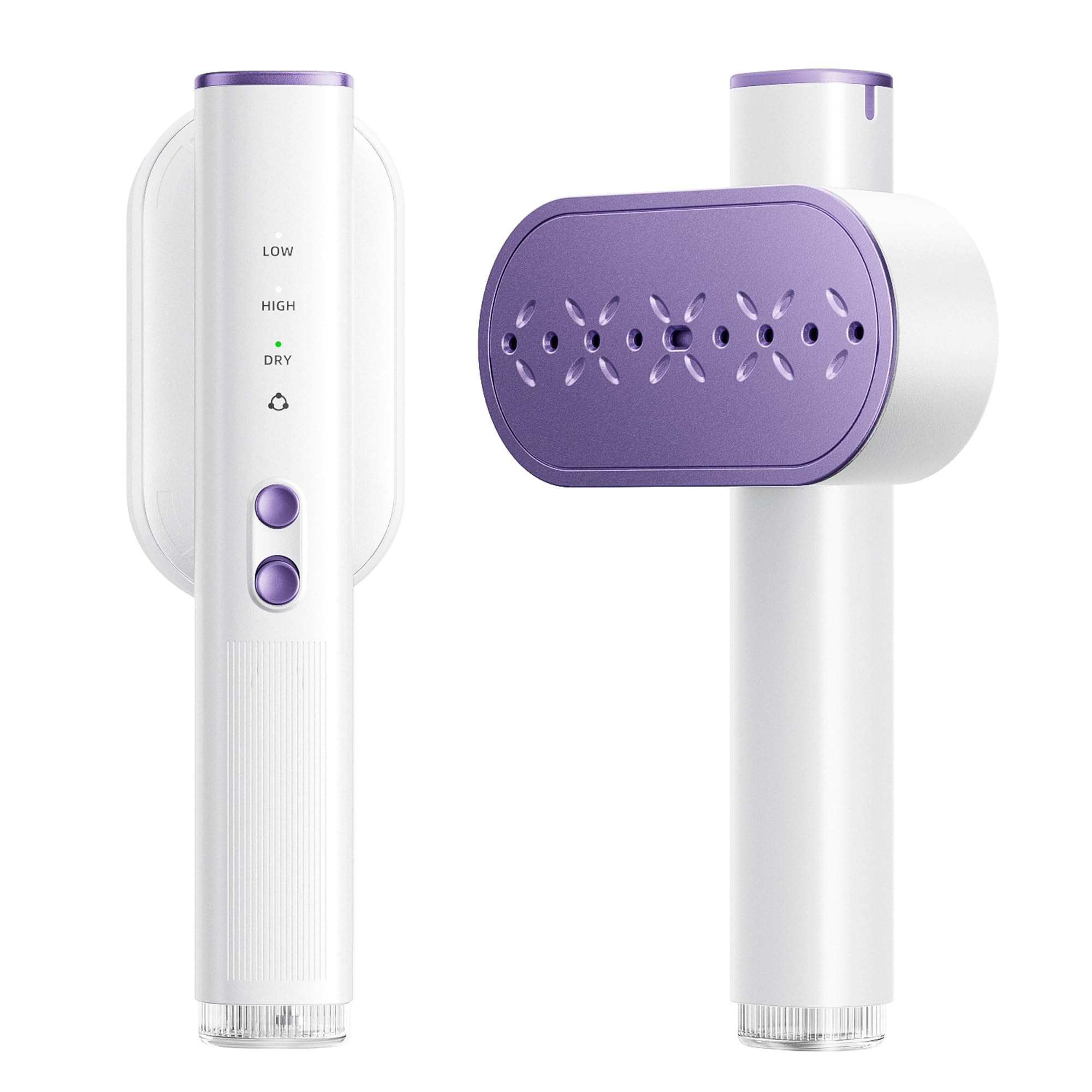 Steamer for Clothes, 2-in-1 Portable Travel Steamer & Iron, 100-240V Dual Voltage, 1-Second Wrinkle Removal, Large Panel, 3 Modes, Handheld Clothes Steamer for Home & Global Travel