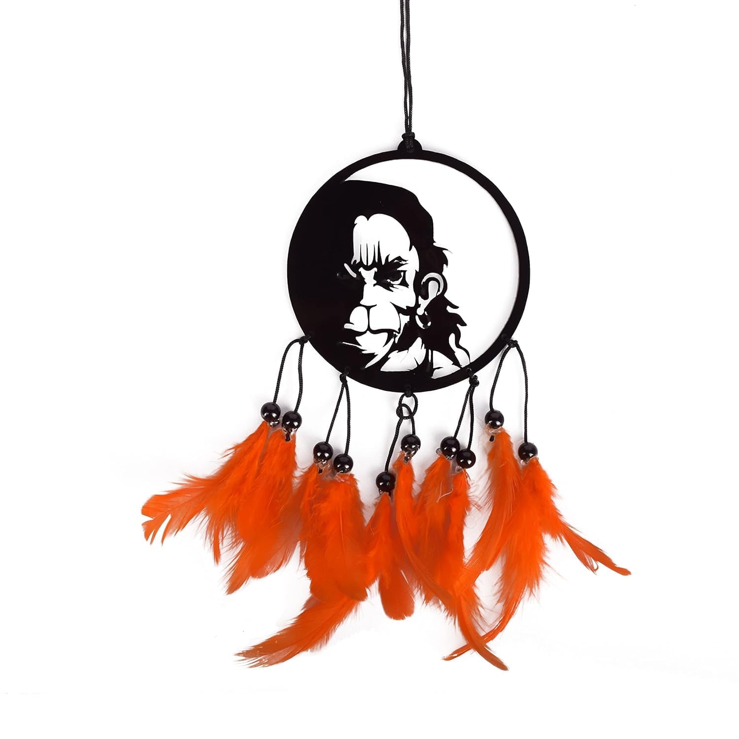 Karma Sales Hanuman Dream Catcher Unique Car Hanging Decoration Car Mirror Hanging Accessories Car Hanging Accessories Interior Dream Catcher for Car Decoration Accessories-image-3