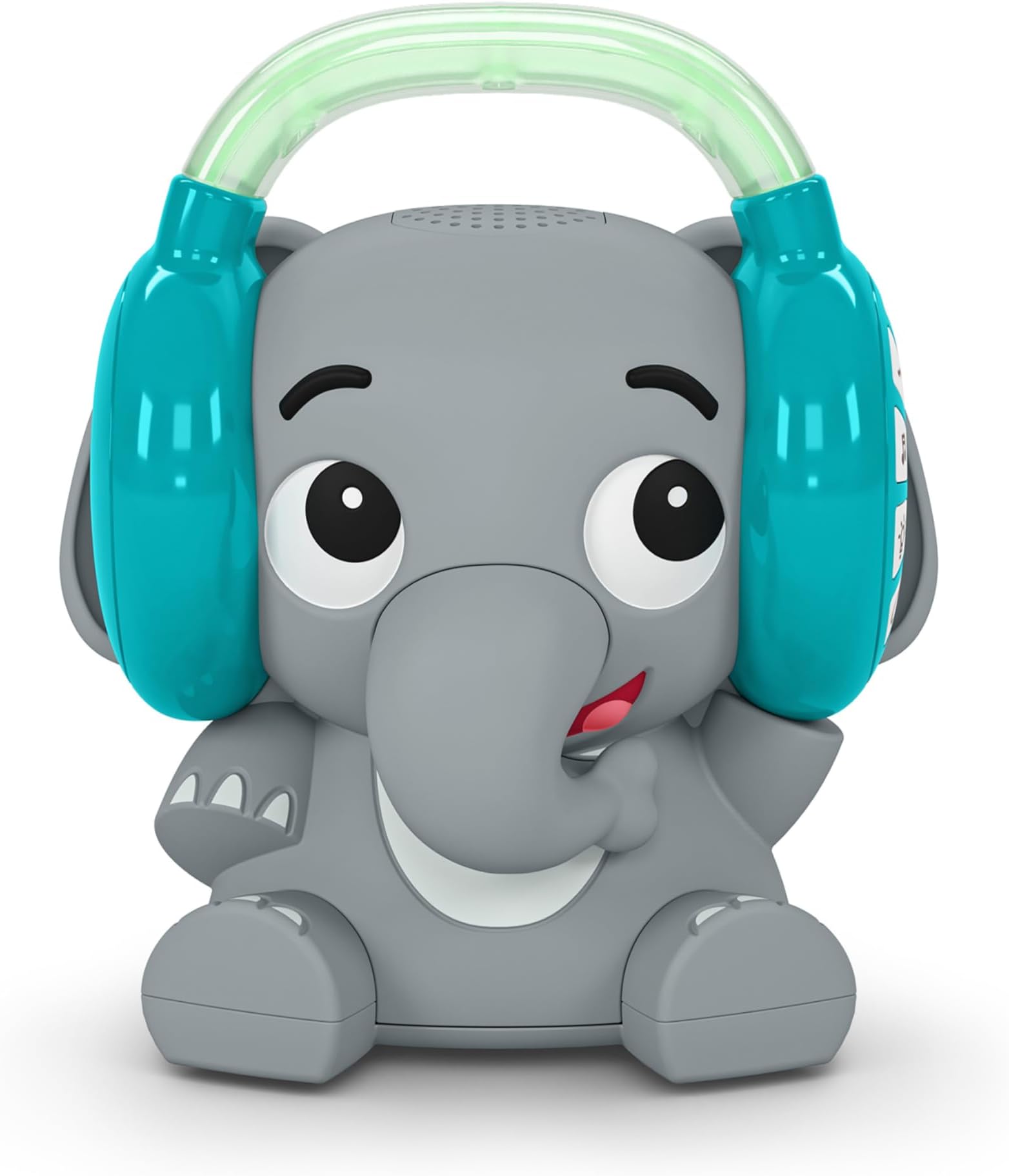 Earl The Elephant Bluetooth Soother Sound Machine for Sleep, Stream Music and Color-Changing Night Light, Infant to Toddler