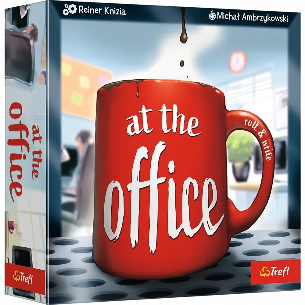 Trefl - at The Office - Family Strategy Game, Planning, Team Management, Get the Title of the Year, Game Adults and Children from 8 Years