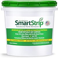 Vista 1 de Smart Strip Advanced Paint Remover, For Removal of Acrylic, Latex, Oil & Water-Based Coatings, Non-Caustic Formula, Indoor/Outdoor, Contractor & DIY