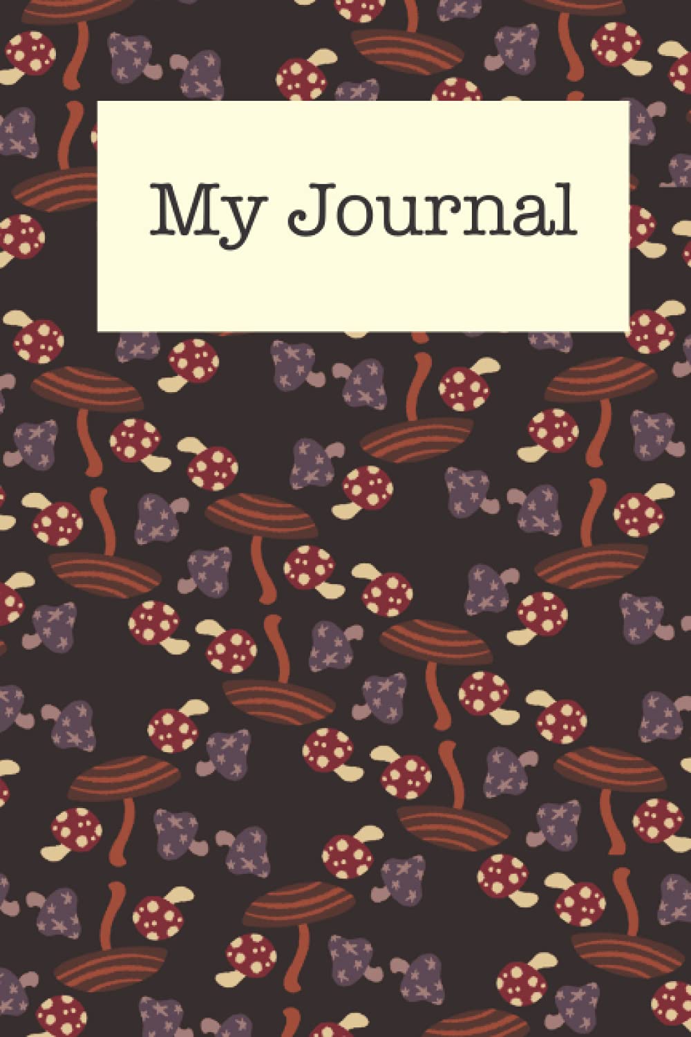 Cottage Core/Goblin Core Mushroom Journal