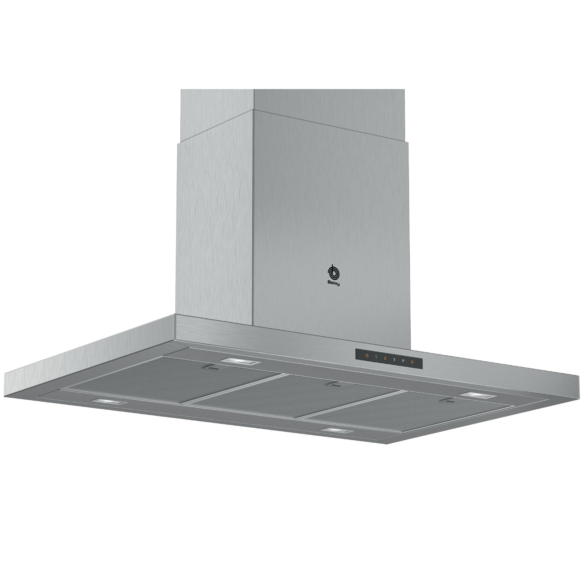 Balay 3BI997GX Campana, 1.5 W, Metal, 4 Velocidades, Acero Inoxidable