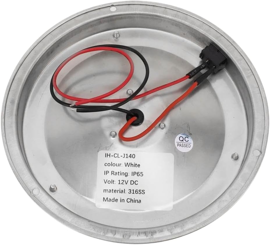 5.5in Marine Ceiling Dome Light 42LED IP65 Waterproof Interior Mount Light Compatible With Caravan RV Boat Yacht