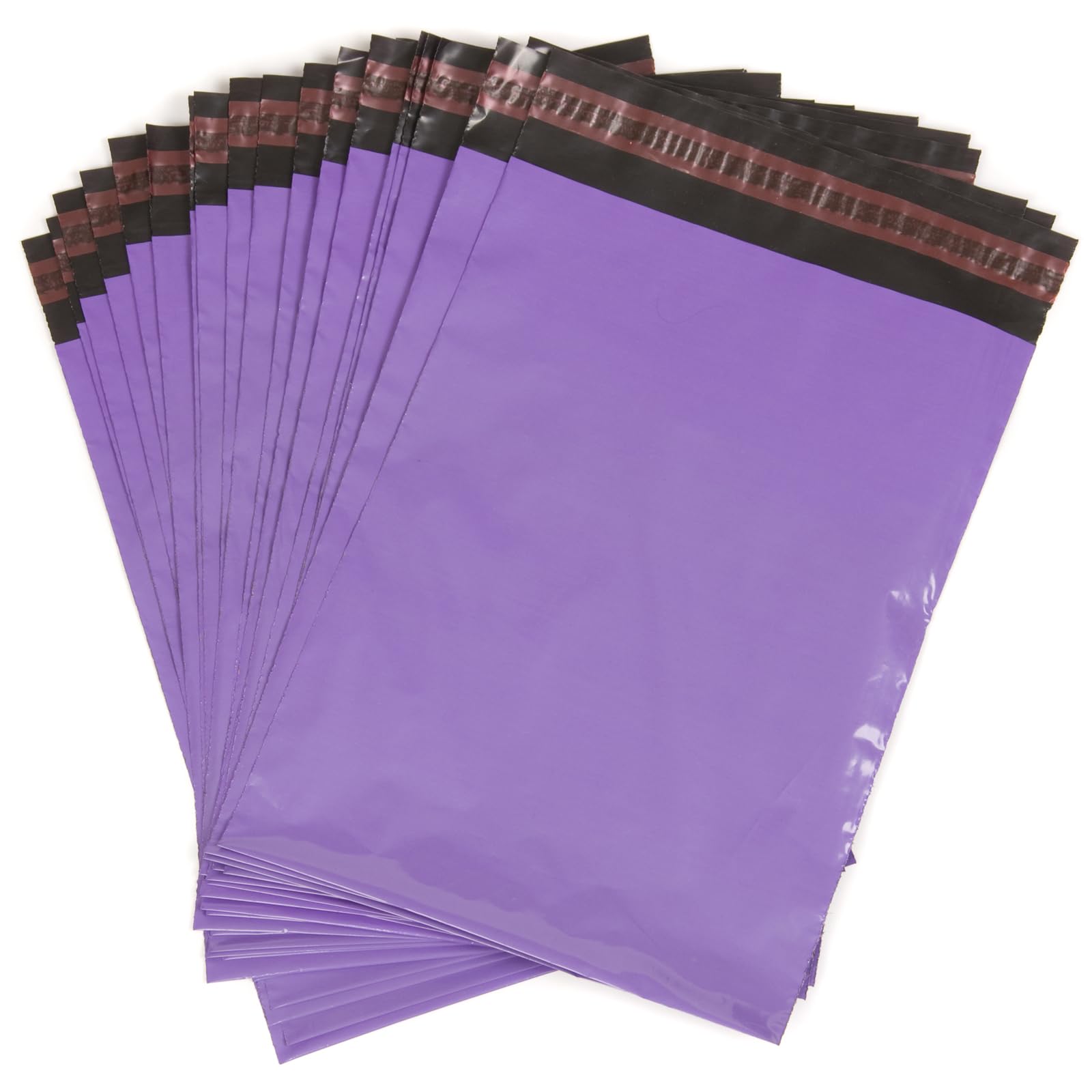 bag it Plastics 200x Purple Mailing Parcel Bags 10" x 14" (250 x 350mm) Tamper & Water-Proof Self Seal Postage & Shipping Bags for Packaging, Posting & Delivery