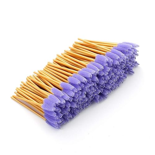 Miniatura 9 de LASSKY 200 cepillos desechables para rímel de pestañas, cepillo de pestañas de ojos, varitas de rímel, carretes para extensiones de pestañas, varita