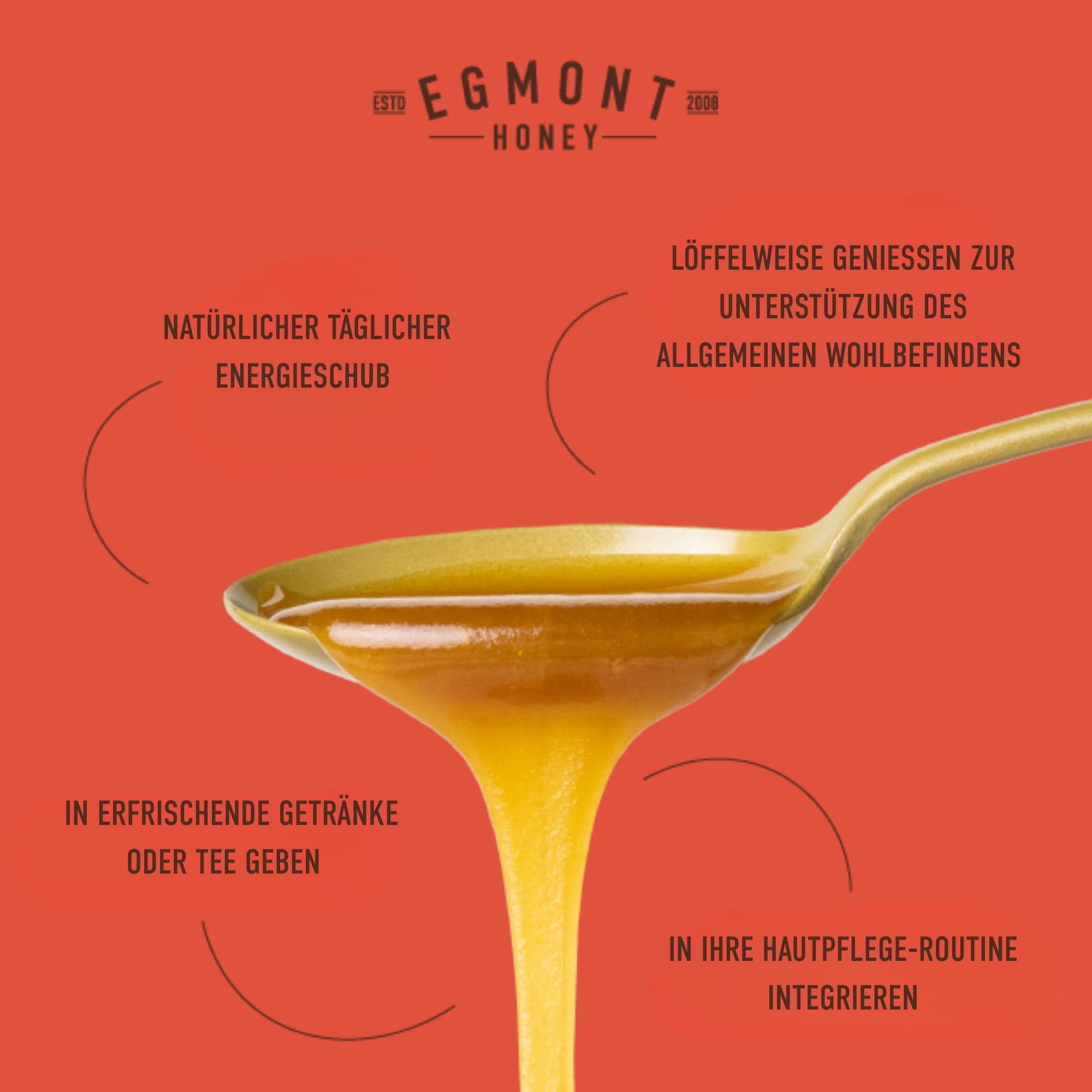 Egmont Honey Manuka-Honig MGO 829+, UMF 20+ aus Neuseeland (350 g) | Quetschtube | Roh & Nicht Pasteurisiert | Monofloral | Rückverfolgbar vom Bienenstock bis ins Glas | Nachhaltig hergestellt