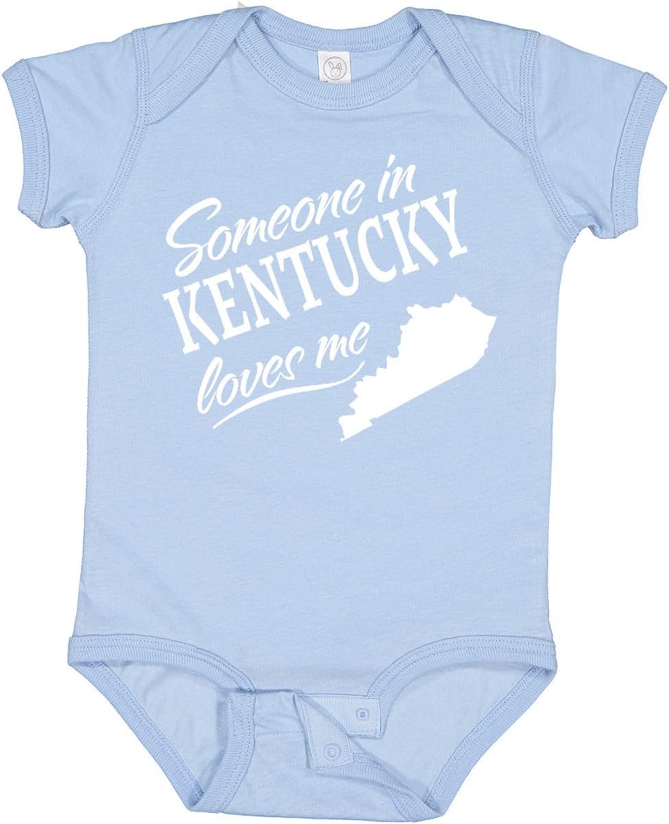 inktastic Someone in Kentucky Loves Me Baby Bodysuit
