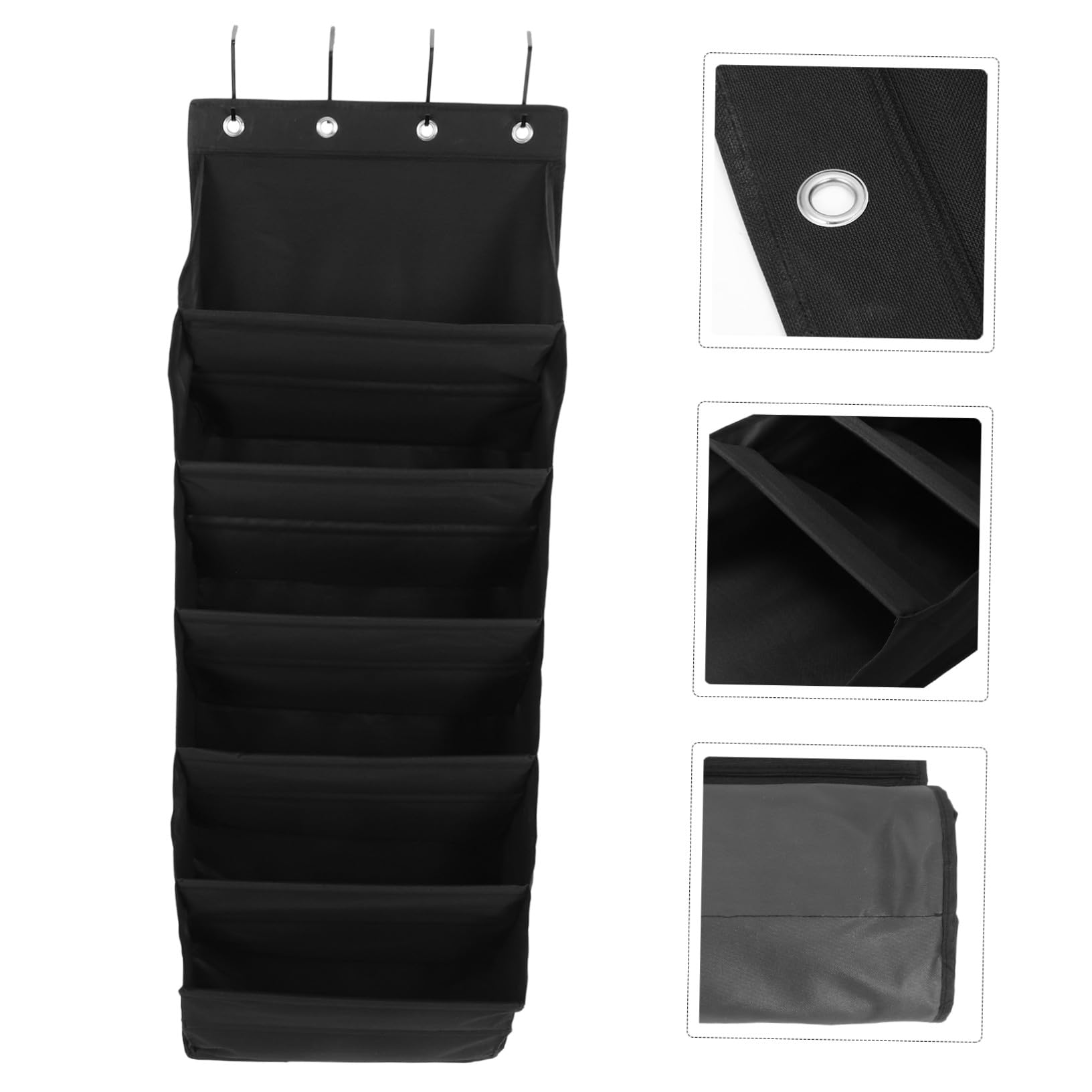 NOLITOY Organizer Platzsparend Supatex Stoff Schuhbeutel aus Wandhängender mit Mehreren Taschen Farbecht Türbefestigung und für Badezimmer und Schlafzimmer zur