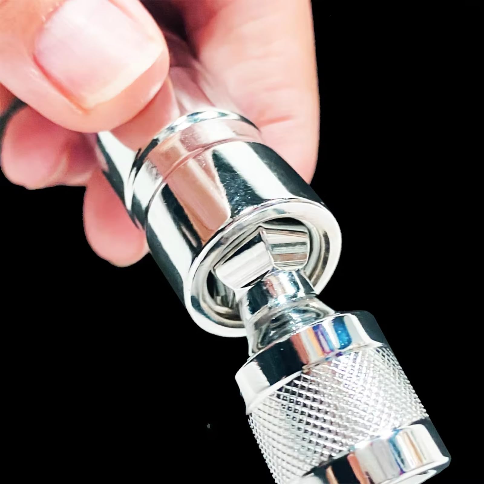 Llave De Bujía 2 Uds Enchufe De Bujías Automotrices 14mm 16mm Herramienta Extracción Giratoria Herramientas Instalación De Enchufe De Bujías Magnéticas