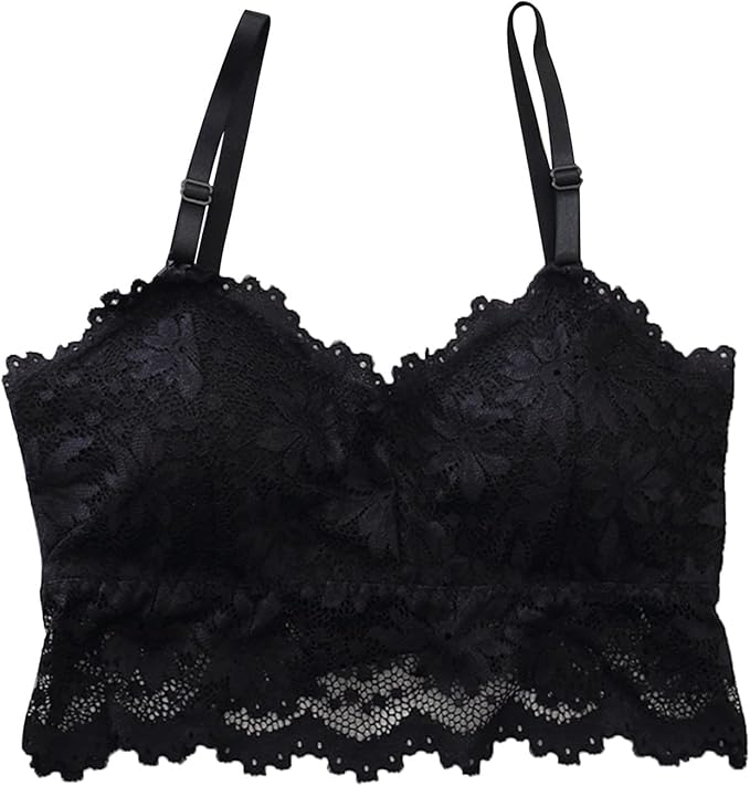 Damen BH Ohne Bügel Nahtlos - Bequemer Soft-BH Mit Abnehmbaren Cups