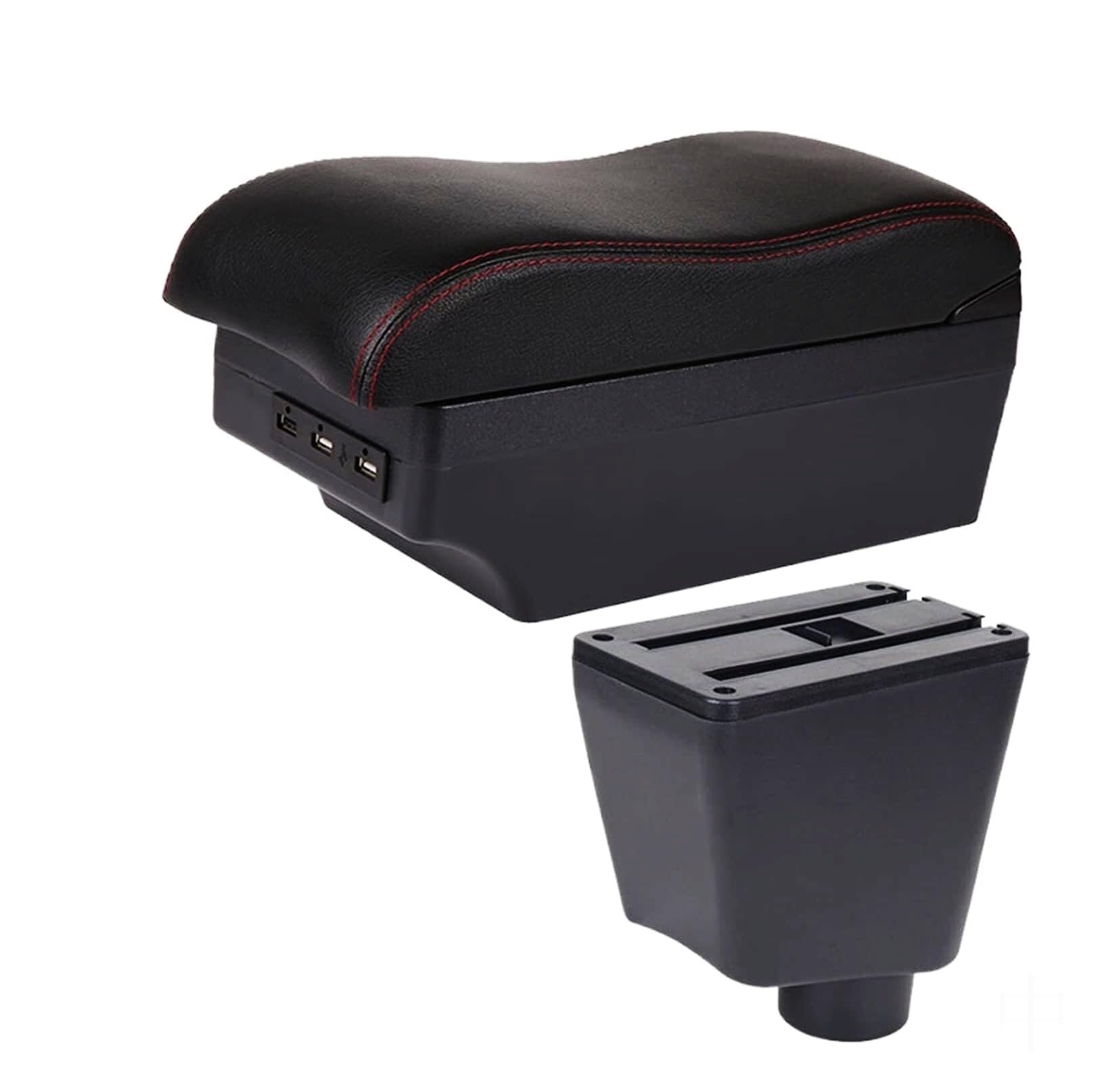 Centre Console For Clio III IV 2005-2019 Car Armrest Storage For Box with Ashtray and Curved