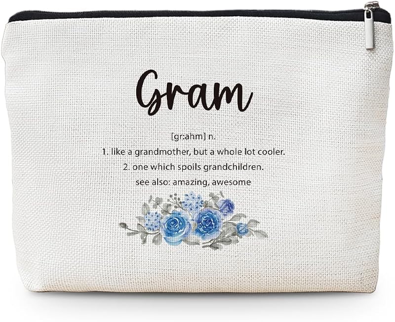 Necessaire MOTERMATE com zíper e estampa de letras, 25,4 cm x 19,05 cm x 0,51 cm, 1 unidade