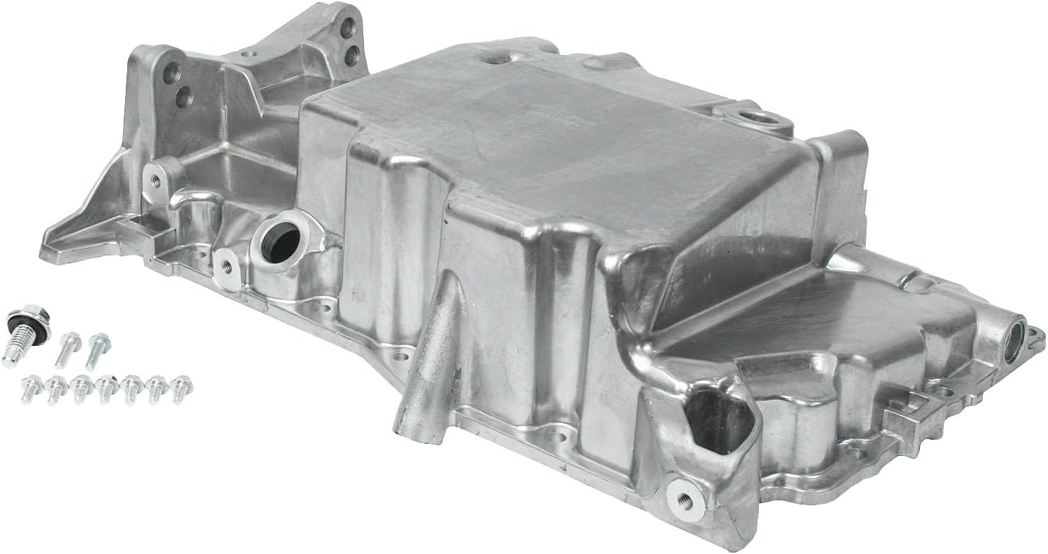 URO Parts 55558814 Engine Oil Pan, Without level sensor or windage tray