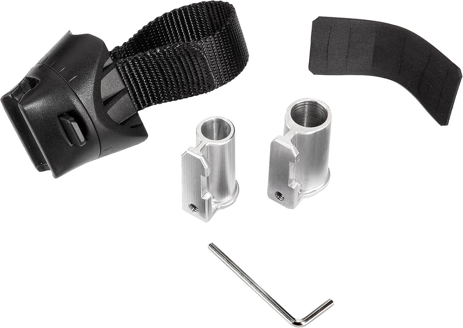 Kryptonite New York LS Fahrradschloss, robust, U-Form, unisex, SperrenSchloss, GK002161, gelb, Long Shackle & Bügelschlosshalter Flex Frame Schlosshalterung, Schwarz, 25 mm x 80 mm