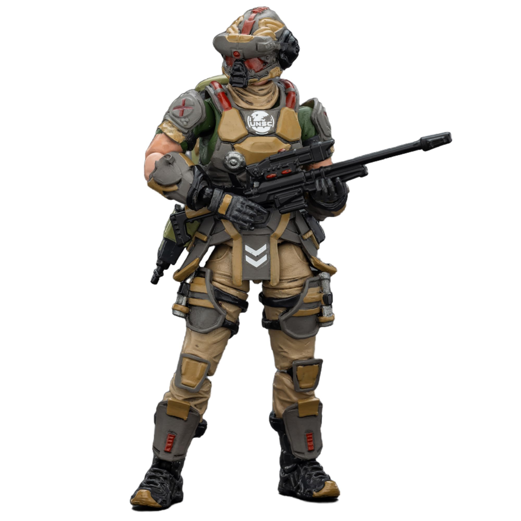 TOYVERSE JOYTOY 1/25 Dark Source Action Figure, UNSC Assaulter Ivan, Movable Joints Character Model, 15+, 1:25, 22.5 cm
