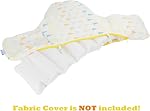 Inflatable Cushion Insert for IKEA Antilop High Chair, Cushion Insert Only, White, 28" L x 14"(Inflated)