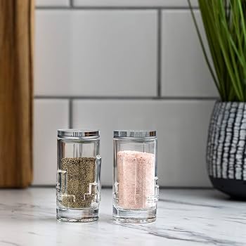 Amazon | JoyJolt ソルトペッパーシェイカー 2オンス 塩コショウ