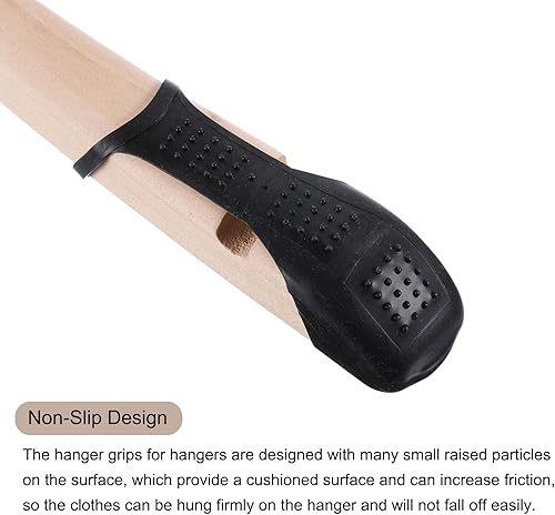 Miniatura 5 de uxcell Tiras adhesivas de silicona antideslizantes para colgar ropa para colgar ropa y madera y plástico, transparente (3.94 x 1.38 pulgadas)