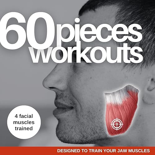 Miniatura 2 de ROCKJAW Jawline Gum Tuff Gum 2.0 con complejo de vitamina B - 100% xilitol, sin aspartamo, sin azúcar, menta verde suave (sin time) - Suministro de