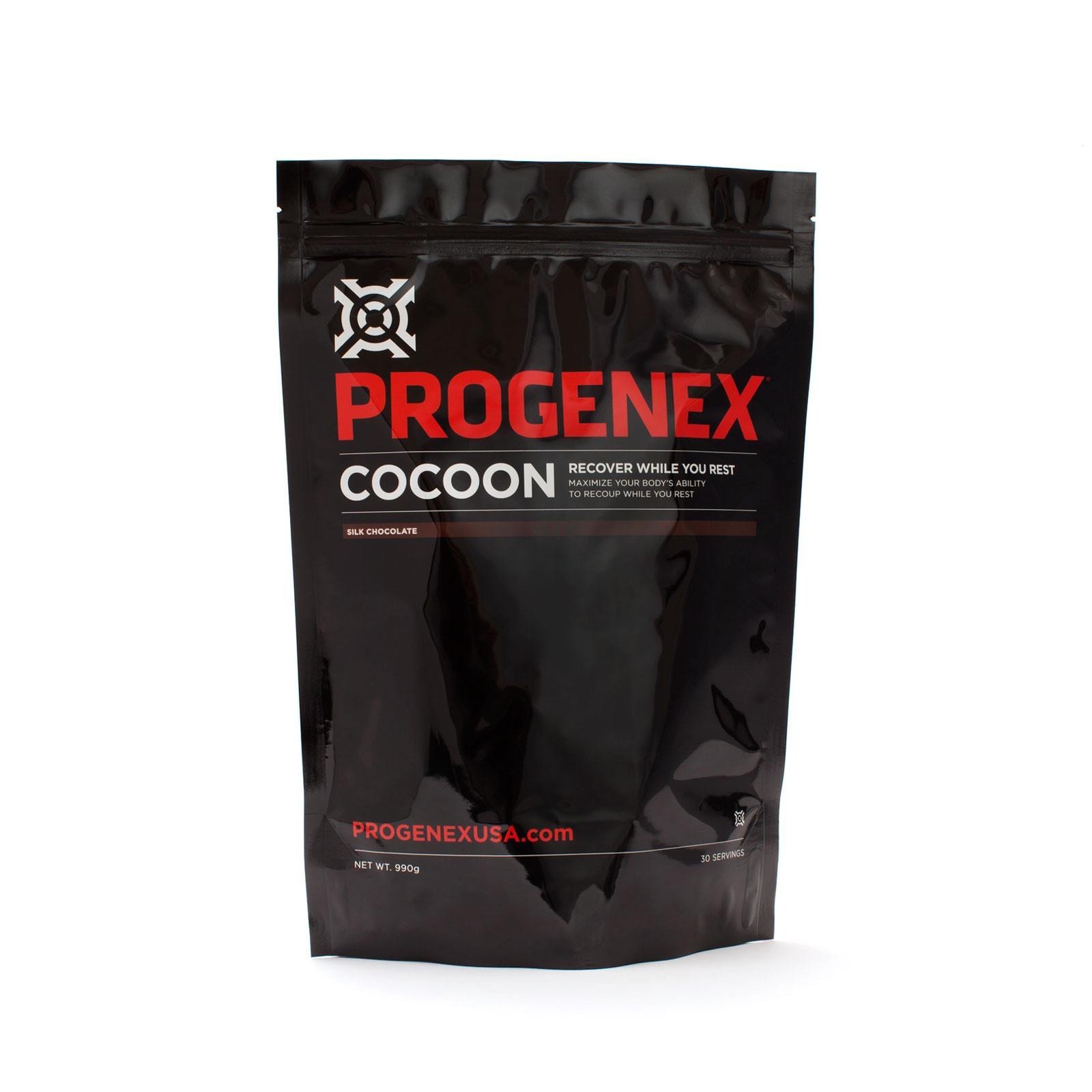 Progenex® Cocoon | Micellar Casein Protein Powder | Nighttime Rest and Muscle Recovery Supplement and Sleep Aid | 30 Servings, Silk Chocolate