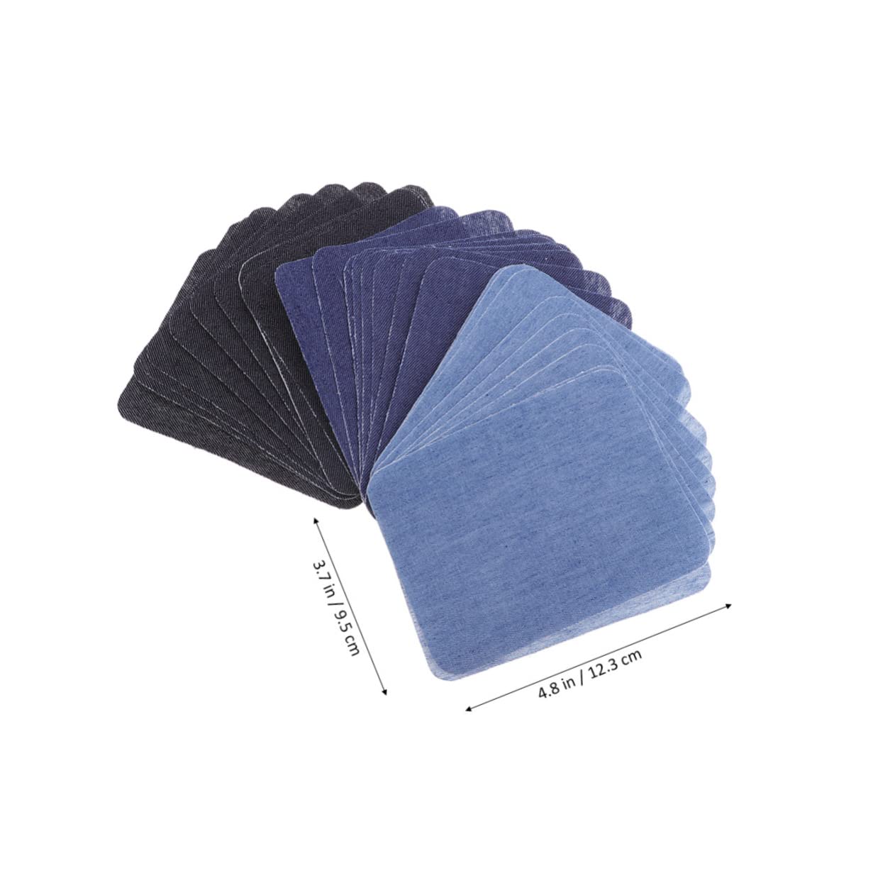 Amosfun 60 Pz Cucire Distintivi Applicazioni Animali Patch Di Stoffa Stirare Toppe Da Stiro Per Vestiti Piazza Rotonda Jeans Ricamati Stirare Sugli Adesivi Jeans Patch Camicia