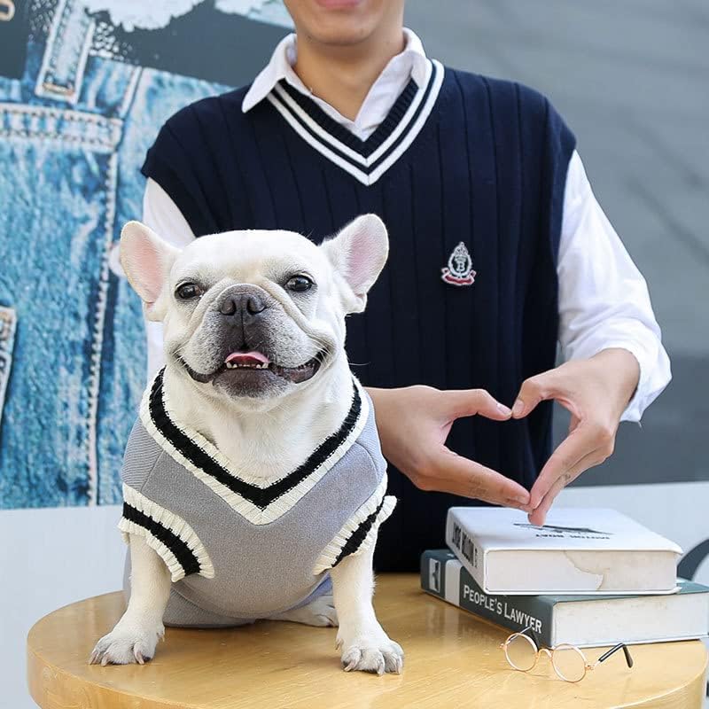 Dog Jumpers Dog Sweater Winter Dog Coats Dog Clothes Soft Warm Dogs Hoodies Dog Cat Knitted Pet Costume Jacket Vest Outfit for Cold Weather Apparel for Small Medium Large Dogs Puppy Indoor Outdoor (L)