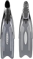 Cressi Gara Professional LD Long Blade Fins for Freediving Spearfishing | Soft Full Foot Pocket, Made in Italy