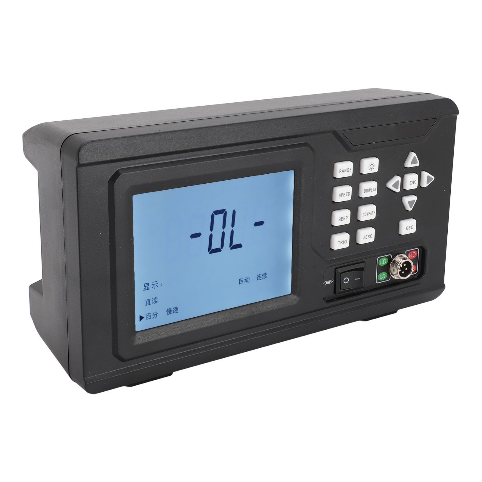 Fafeicy Miliomomierz 10uΩ-2MΩ ABS Tester Niskiego Oporu (wtyczka UE)